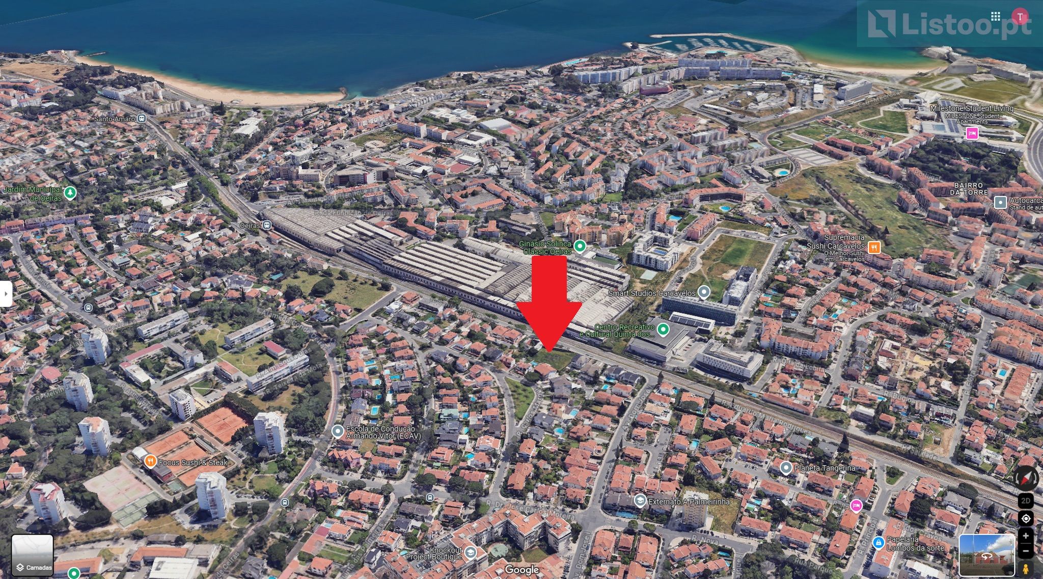 Land for sale in Oeiras, Portugal — €3,350,000